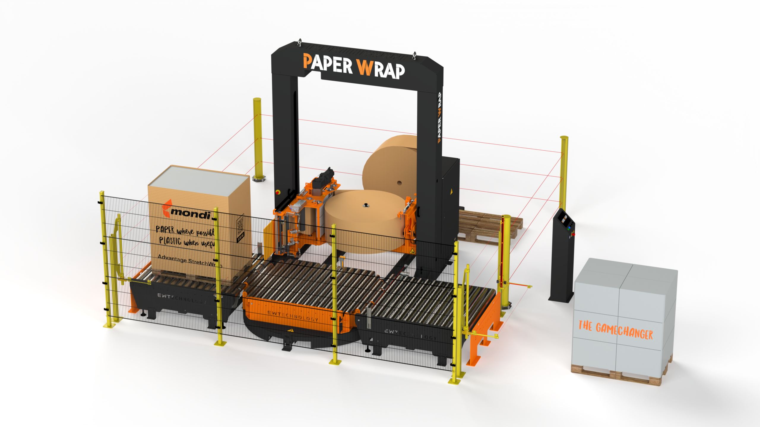 Fully Auto PaperWrap Stand Alone