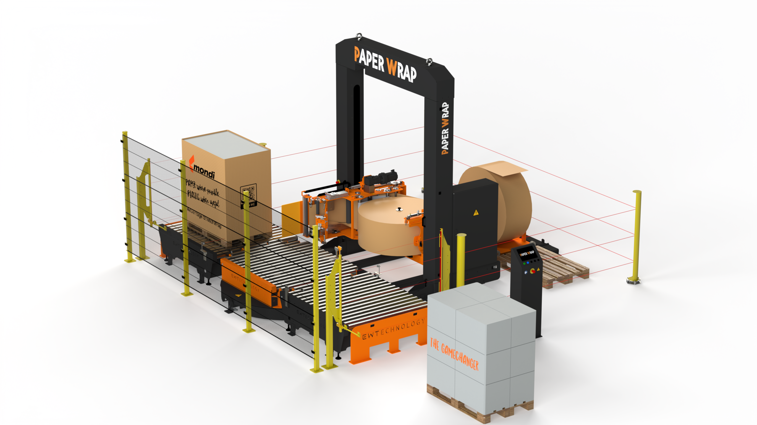 Fully Auto PaperWrap Stand Alone