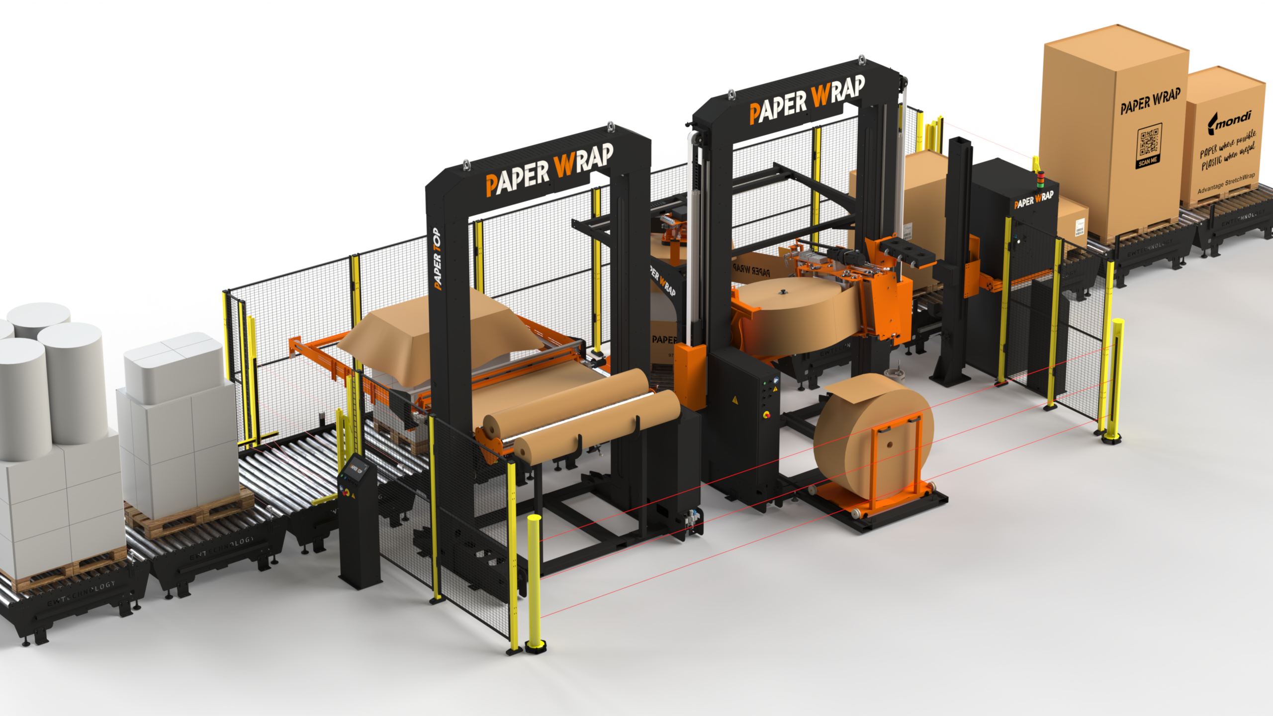 PaperWrap Fully Auto with Integrated Add Ons