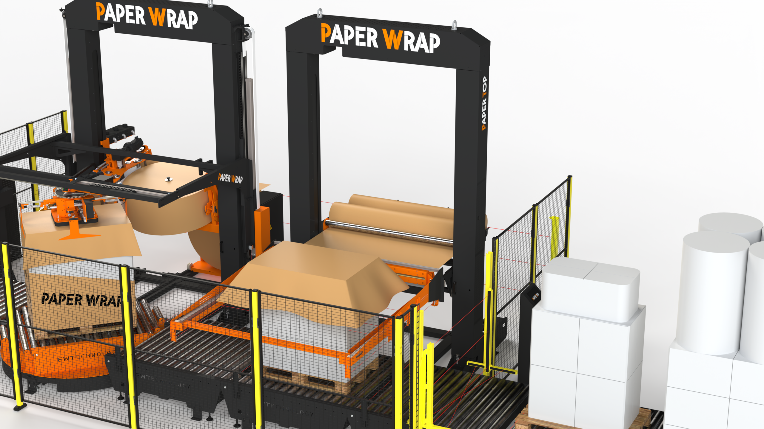 PaperWrap Fully Auto with Integrated Add Ons