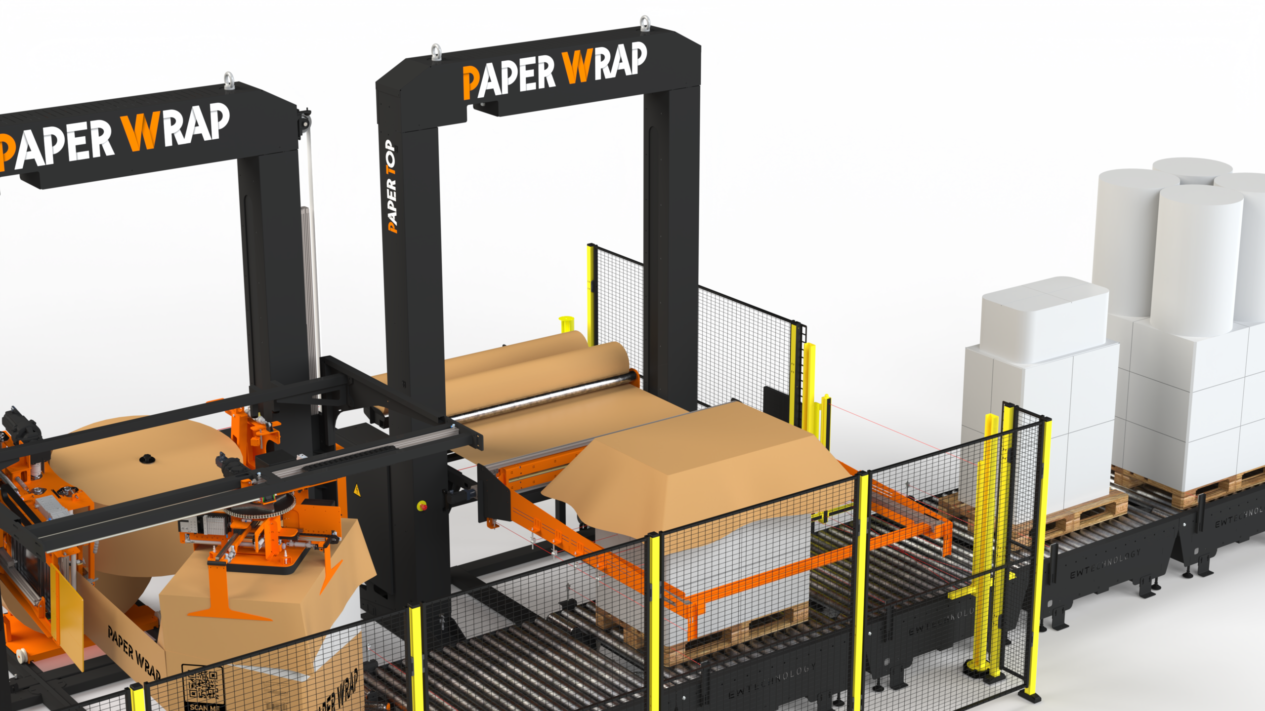 PaperWrap Fully Auto with Integrated Add Ons