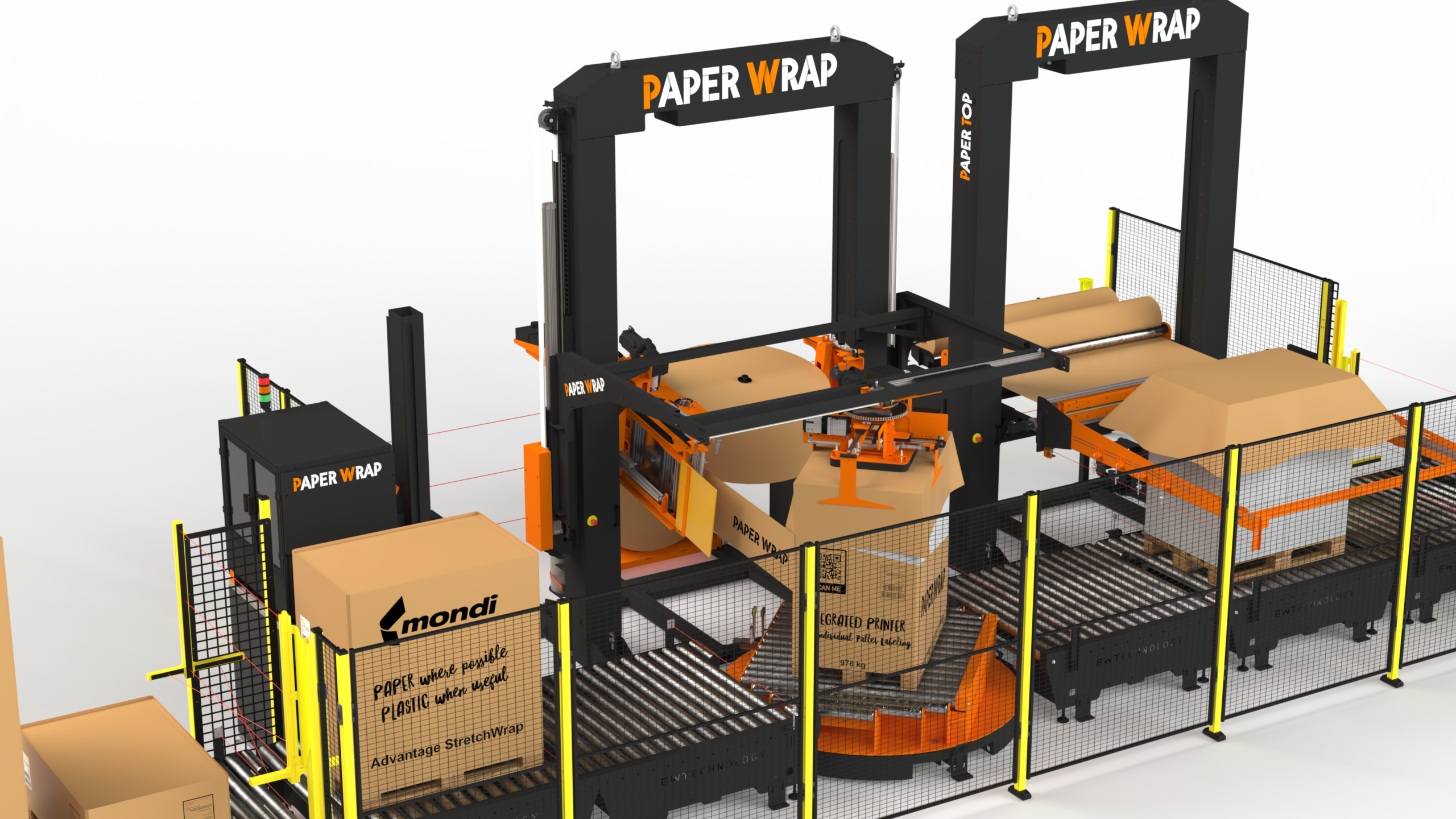 PaperWrap Fully Auto with Integrated Add Ons