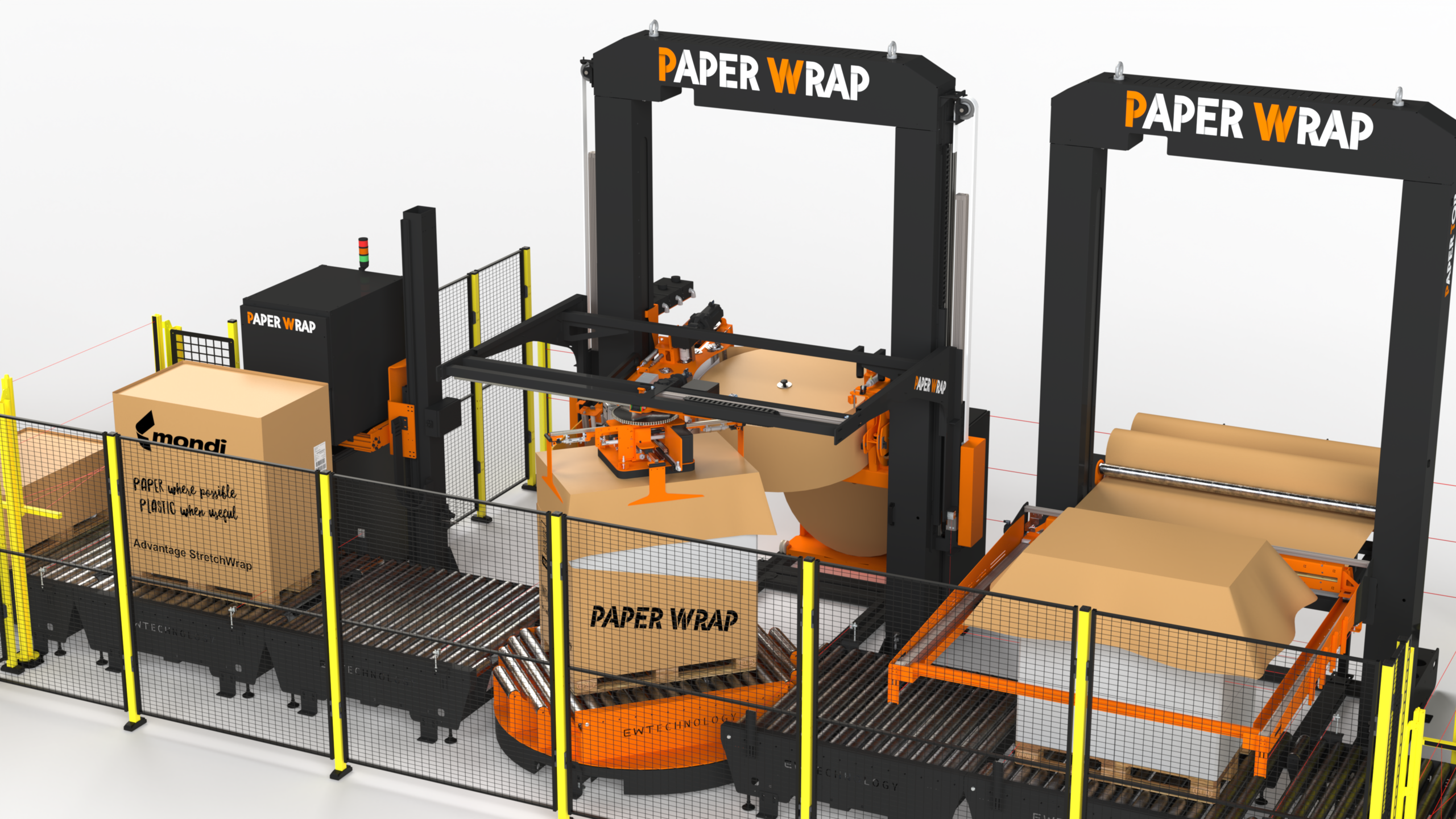 PaperWrap Fully Auto with Integrated Add Ons